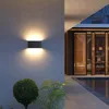 6W 12W Outdoor Waterproof IP65 Wall Lamp 6W/12W LED Wall Light Modern Indoor/Outdoor Decor Up Down Dual-Head Aluminum Wall Lamp