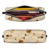 Burrito Tortilla Wrap Pencil Case Creative Pizza Food Naan Pen Holder Bags Girl Boy Big Capacity School Supplies Gift Box