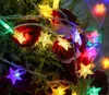 Autres fournitures de fête d'événement 10m 100 Lights de Noël arbre de Noël Bulbes d'étoile LED LED FAIRY LUMIÈRE LUMIÈRE JARDIN DE MARIDE GARLANDE DÉCORATIONS 230817