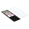 DHL200pcs Frames Sublimation DIY White Blank Aluminium Single Sided Art Rectangle Flexible Photos Mouldings