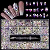 Nail Art Decorations Big Box S Mix Crystal Charms Diamond Luxury Jewelry Gems Supply Manucure Accessoires 230816