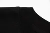 남성용 플러스 티 폴로 폴로 니트 스웨터 가을 / 겨울 2023 니트 머신 E 사용자 정의 디테일 크루 넥 코튼 QW53