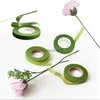 Decorative Flowers Wreaths 30Yard/Roll Self-Adhesive Bouquet Floral Stem Artificial Stamen Wrapping Florist Green Tapes DIY Flower Supplies HKD230818