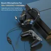 Microphones Gaming Boom Mic avec contrôle du volume pour casques WH-1000XM4/1000XM3 Microphone antibruit universel 3,5 mm HKD230818