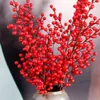 Dekorative Blumen realistische Schaumbeeren Dekoration falsch für Weihnachtsbaum Vase Festliche Weihnachtsfeier