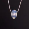 Pendant Necklaces Fashion Colorful Round Shape Crystal Beads Natural Stone Druzy Necklace Women Real Quartz Maxi Bijoux