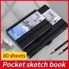 Notepads Mikailan Sketchbook Hand Sketching Tekening Notebook Journal Planner voor studentenkunstenaar Painting Art Supplies 80Sheet 130G 230818