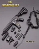 Brinquedos de transformação Robôs 1/6 escala Mini HK416 Série M4 Série Modelo de Arma de Arma de Rifle para 12 "Acessórios de ação Coleções de acessórios DIY 230818