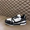 Top Hot New Luxurys Sneakers Designer Star Casual Shoes Classic Dirty Shoe Mid Double Height Bottom Trainer Leder Glitz