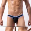 UNDUPTS Man Super Bulge Pouch Boksörler Modal Nefes Alabilir Seksi iç çamaşırı Yaz Elastik U-Konveks Yüzey Çamaşırı Büyük Penis Eşcinsel Geliştirme