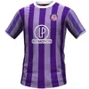 23 24 Toulouse Soccer Jerseys Cissoko Dallinga Nicolaisen Casseres Home Away Maillot de Foot 2023 2024 Men Kids Football Shirts Aboukhlhl Rouault Ado Onaiw Uniformer