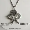 Pendentif Colliers Punk Viking Odin Axe Collier Pour Hommes Mode Y2K Bijoux Cadeau Petit Ami Frère Esthétique 2023 Streetwear