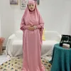 Vêtements ethniques à capuche Abaya femmes musulmanes prière vêtement Hijab robe une pièce arabe Eid Ramadan frais généraux caftan Khimar Jilbab islamique