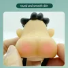 Decompression Toy Novelty Plucking Blackhead Fidget Toys Cartoon Pulling Hair Beard Skin Picking Keychain Pimple Anti Stress for Kids Adult Gift 230817