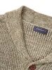 Men's Sweaters Autumn/Winter Knit Sweater With Shawl Collar And Patch Pockets Cardigan Outerwear