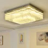 Ceiling Lights Customized Large Rectangular El Engineering Crystal Light Shopping Mall Sale Department Lobby Pendant Lamp Chandelier