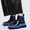 Stivali Chelsea British Spesele altezza Aumenta la moda Comfort Casual Leather Scarpe per uomini Colori misti Caviglie Botas 230818