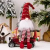 Decoratieve objecten Figurines Knome Kerstmis gezichtsloze pop vrolijke decoraties voor thuis ornament Xmas Navidad Natal Year 230818