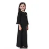 Ethnische Kleidung muslimische Mode Mädchen Kleider Ramadan Stickerei Hijab Long Robe Kaftanjilbab Abaya Dubai Türkei Kleidung Islam Kind Gebet