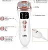 Face Massager Aoko Mini Radio Frequency Ultrasonic Machine EMS Micro Current Beauty Instrument Firming Skin Care Anti-Wrinkle Tool 230818