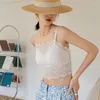 Camisoles Réservoirs Vêtements Couleur unie Creux Lingerie Soutien-gorge All-Match Tube Top Bra Bralette Crop Sexy Women