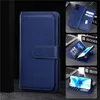 Magnetic Folio Phone Case för iPhone 15 14 13 Pro Max Samsung Galaxy Folding Z Fold3 Fold4 S22 S23 Ultra A23 5G A24 A25 A23E A23S A54 A34 A04E 10 KORT SLOTS PALLETSKAL