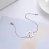 Link braccialetti Vassage Circle di moda scheletro Scheletro Bracciale in acciaio inossidabile Accessori per catene maschili regali all'ingrosso