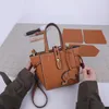 Acessórios para peças da bolsa Diy Costura de bolsa artesanal conjunto de tiras de shloulder bolsa de couro de luxo fazendo acessórios para costura à mão para a bolsa feminina 230818