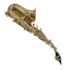 TaiWang KSALMA KSS-1000 Saxophone soprano incurvé Or Laque B plat Sax avec tous les accessoires Expédition rapide Instruments de musique