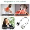 Other Massage Items TENS Electric Neck Massager EMS Micro-current Cervical Spine Massage Device Dredge Spine Pain Relief Health Care Tools 3 Color 230818