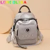 Bolsas escolares saco de ombro de luxo de lantejoulas de lantejoulas para meninas adolescentes Livro feminino Pursa vintage Mochilas 230818