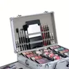 106 pièces coffret cadeau de maquillage kit de maquillage multifonctionnel professionnel, palette de fards à paupières rouge à lèvres brillant à lèvres mascara eyeliner fard à joues poudre de contour avec pinceau miroir