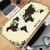 Mouse Pads Wrist Retro Navigation Map Art Printing XXL Mouse Pad Accessory Stor Computer Tangentboard Mat Anime Cartoon R230819