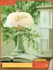 Lampes de table Lampe de chevet High-Grade American Retro Green Linglan Flower Glass French Ambiance Light