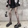 Frauen Socken y2k Punkstil Strumpfhosen JK Japanische Netzfischnetz Strumpfhosen Oberschenkel hohe Strümpfe Dessous sexy Mädchen