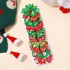 Accessori per capelli 10 pezzi/lotto Clip per fiocchi per anni di Natale per bambina Forniture per decorazioni con fiocco in nastro a forcina