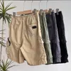 calça de cargo calças de pedra mensagens de verão calça esportiva calça curta stones soltos ilha calça causal letra letra de joelho distintivo Moda de moda shorts m-2xl