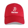 Ball Caps Black USMC Marines Pain Is Weakness Leaving The Body Baseball Cap - Double Sided