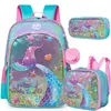 Backpacks Meetbelify Backpack for Girls Kids School Bookbag Elementary Students Full Size Travel Bag with lunch box 230818