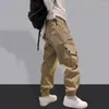 Men's Pants Men Trousers Jogging Military Cargo Casual Outdoor Work Tactical Tracksuit 2023 Summer Thin Plus Size Clothing