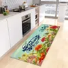 Halılar Mutfak Halı Giriş Puafat Anti-Slip Mat Oturma Odası Ev Koridor Balkon Kapısı Yatak Odası Zemin Banyo Dekor Halı Özel R230718