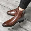 Stivali Golden Safling Fashion Chelsea Scarpe da uomo casual retrò comodo classici piatti piatti uomini d'affari party 230818