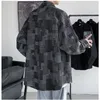 Men's Casual Shirts M-5XL Plus Size With Pocket Long Sleeve Autumn Spring Streetwear Single Breasted Shirt For Men XXXXXL