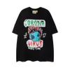 Galler World Tour Classic T-shirt à manches courtes en coton unisexe Streetwear Fashion Depts