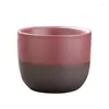 Pucharki spodki kreatywne retro mistrza herbaty singiel japońska szorstka ceramika ręcznie robiona ceramiczna matowa matowa transformowana