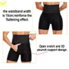 Pantaloncini pantaloncini con pantaloncini di pantaloncinea per uomo Shincing Tummy Control Control Tamy Mid Trainer High Wered Werede Magliette Shaper Gym 230818 230818