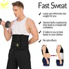 Waist Tummy Shaper LAZAWG Mens Waist Trainer Male Abdomen Reducer Slimming Belt Body Shaper Bandage Wrap Workout Corset Belly Shapewear Trimmer 230818