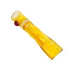 Colorful Glass Pipes Dry Herb Tobacco Snowflake Screen Filter Handpipes Portable Easy Clean Catcher Taster Bat One Hitter Smoking Cigarette Holder Straw Tips