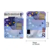 EURO Bills Shape Paper Zip lock Bag Small Pouch With Clear Window 1g/3.5G Mylar Small Bag Customized Design