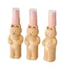 Storage Bottles Empty Refillable Pump Press Cosmetics Container Cartoon Bear Drop